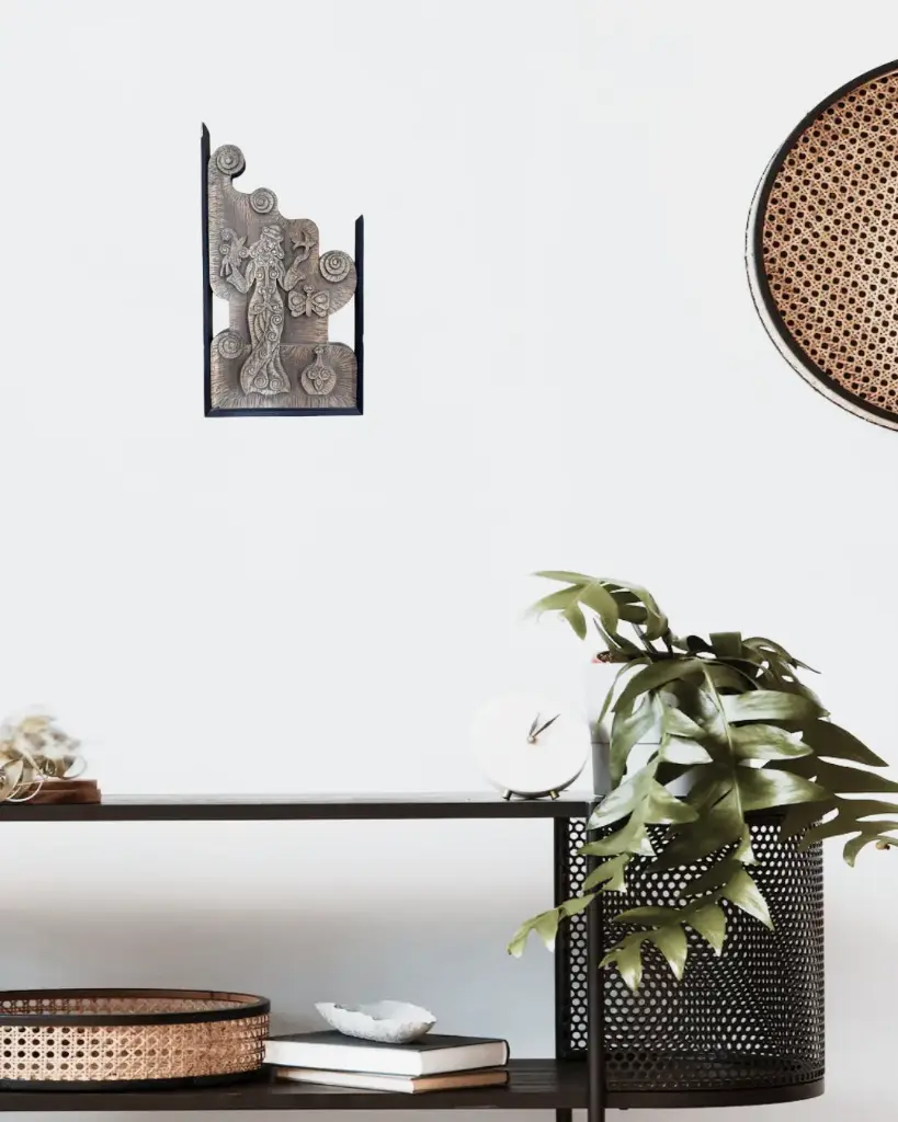 Kazakh Tree Bark Art