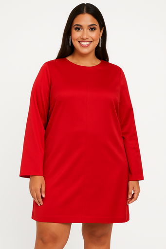 [AA001] Satin Shift Dress