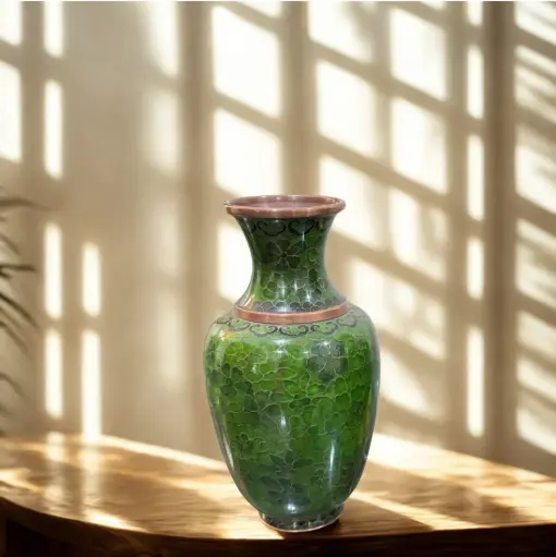 [JO002]  Cloisonné Vintage Vase 